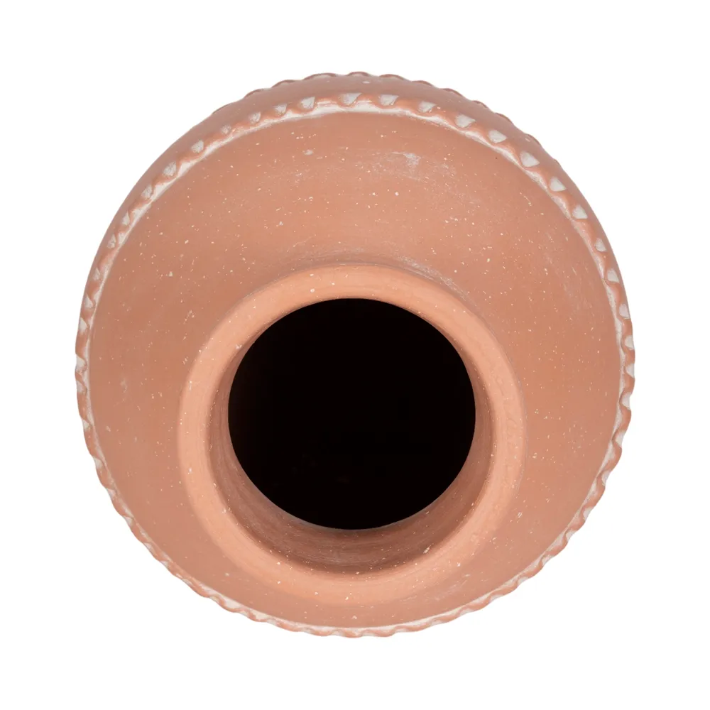 CLAYTONWORTH RED VASE 14 (IN)