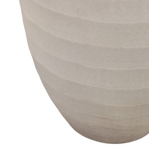 FINLEYTON GRAY GLASS VASE 10 (IN) 6