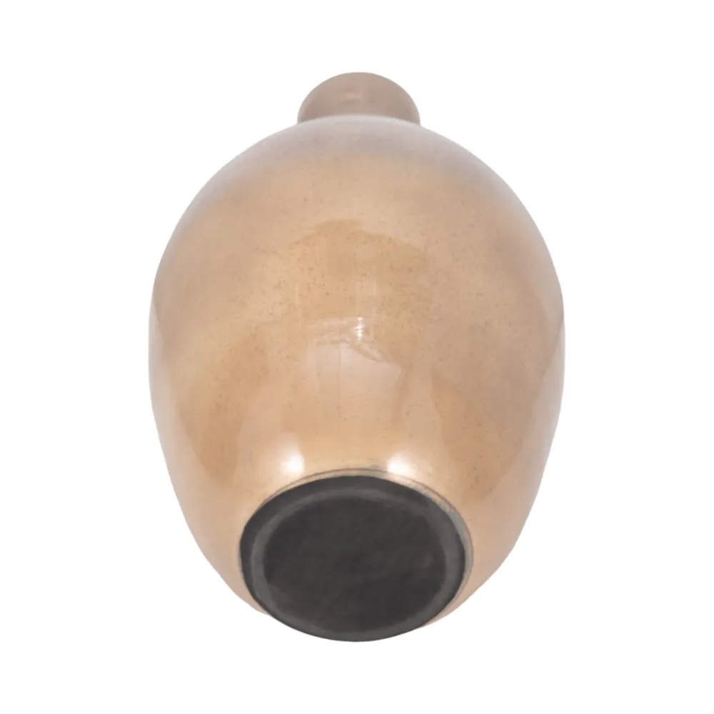 ELMONTDALE GOLD GLASS VASE 18 (IN)