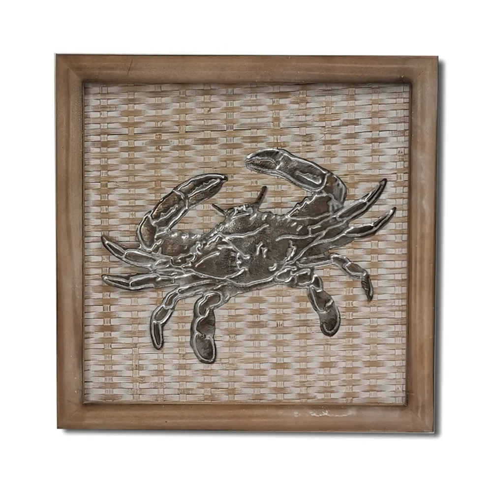 13-3/4" CRAB WALL PLAQUE