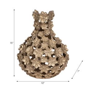 LYNNFORD GOLD VASE 15 (IN) 9