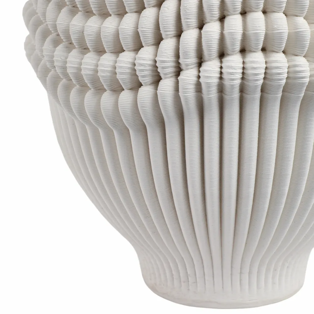 MURRAYHOLM IVORY VASE 16 (IN)