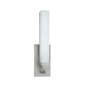 Tetris 16'' High Integrated LED Sconce - Brushed Nickel 1