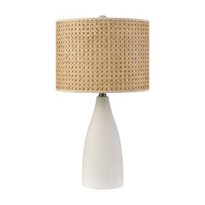 Rockport 23'' High 1-Light Table Lamp - Matte White 2