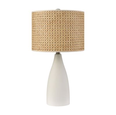 Rockport 23″ High 1-Light Table Lamp - Matte White