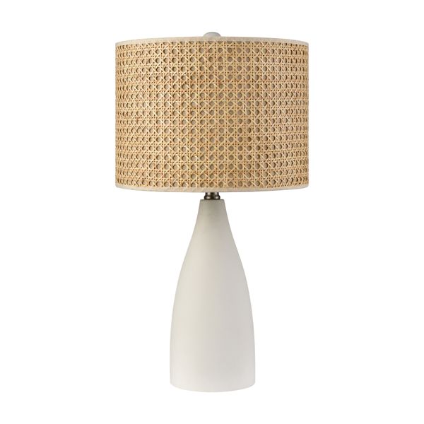 Rockport 23'' High 1-Light Table Lamp - Matte White