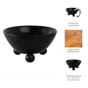 ROCKDALE BLACK BOWL 7 (IN) 10