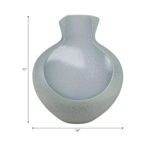 FINNHOLM GREEN VASE 17 (IN) 10