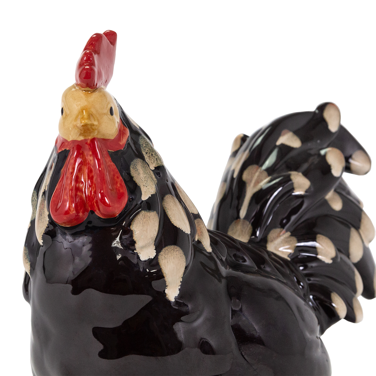 Sitting Rooster Figurine 5
