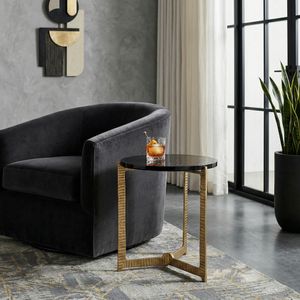 HAZENOAK GOLD TABLE 18 (IN) 12