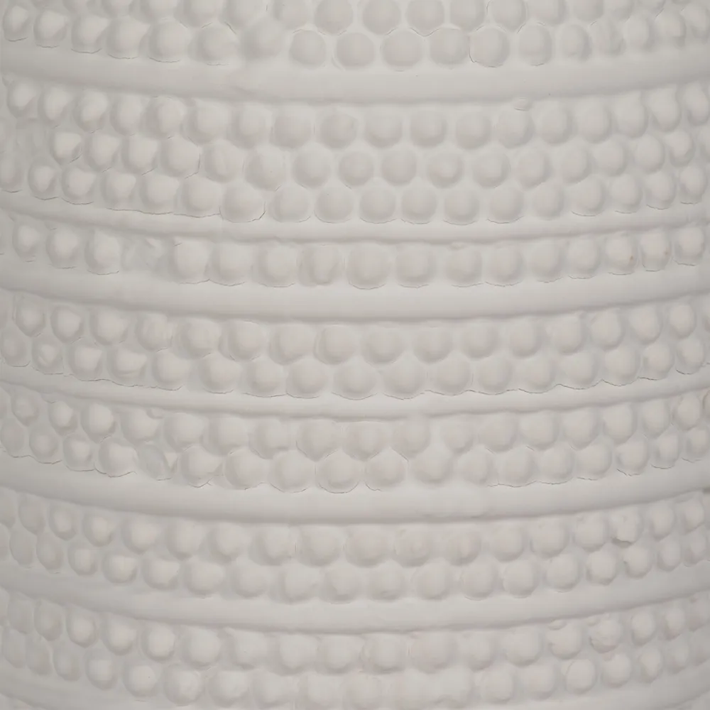 VERNONHOLM WHITE VASE 14 (IN)