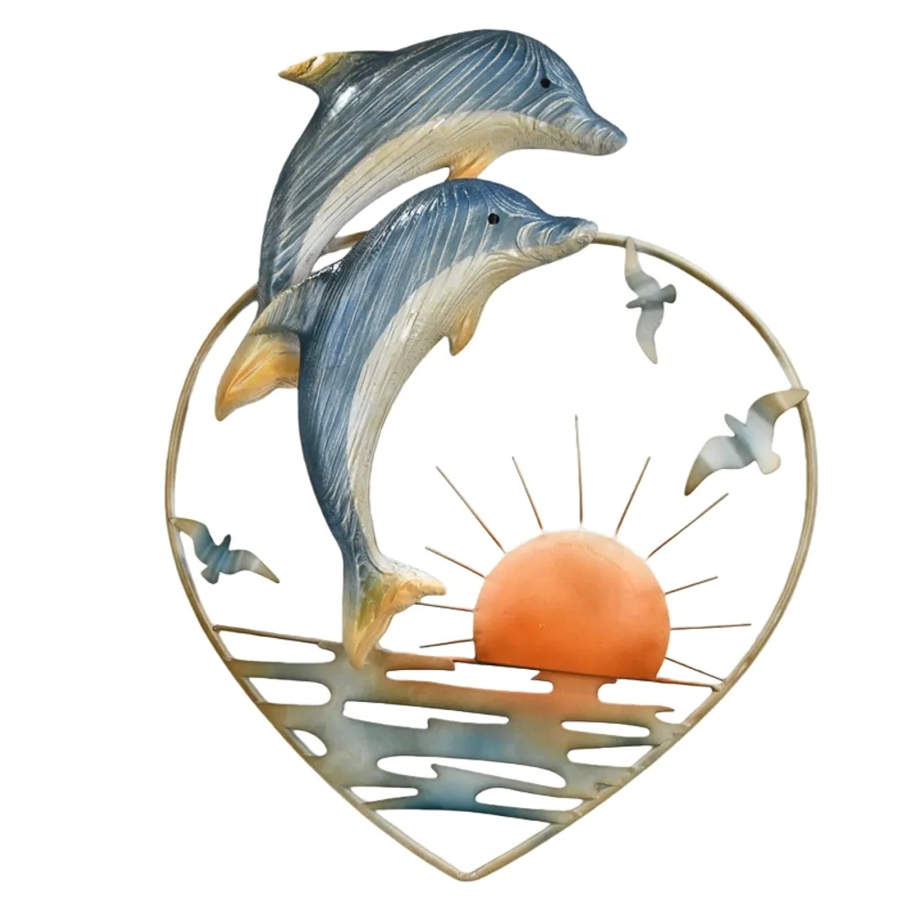 21-1/4" DOLPHIN WALL ART