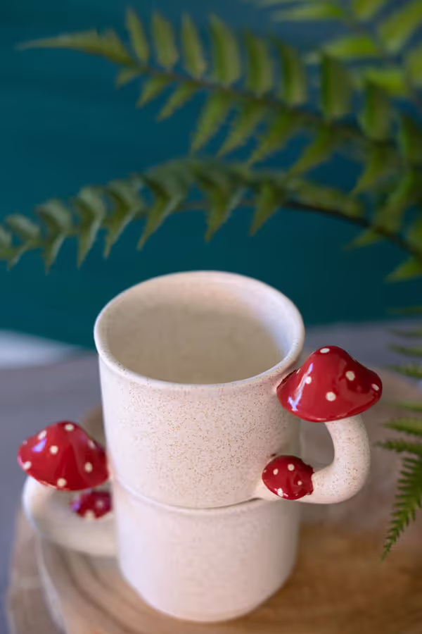 Ceramic Mushroom Mug