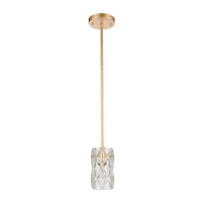 Jenning 4″ Wide 1-Light Mini Pendant - Parisian Gold Leaf