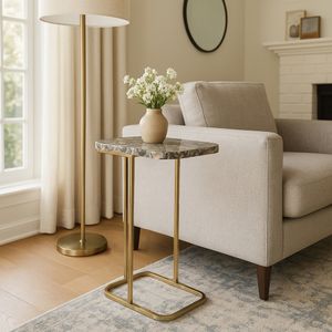 CAXTONHAM BLACK TABLE 25 (IN) 12
