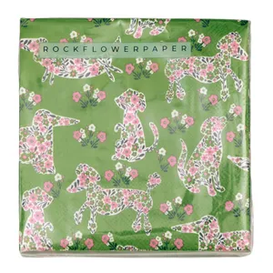 Petals & Paws Paper Cocktail Napkin (Pack of 25) 3