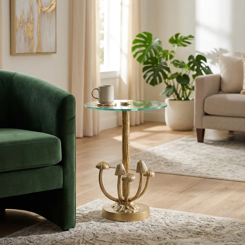 VALEWOOD GOLD TABLE 20 (IN)