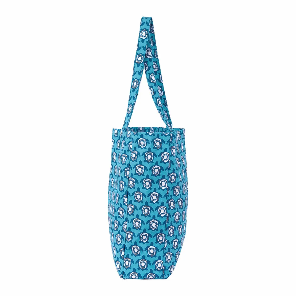 Turtles Little Shopper Canvas Tote Bag