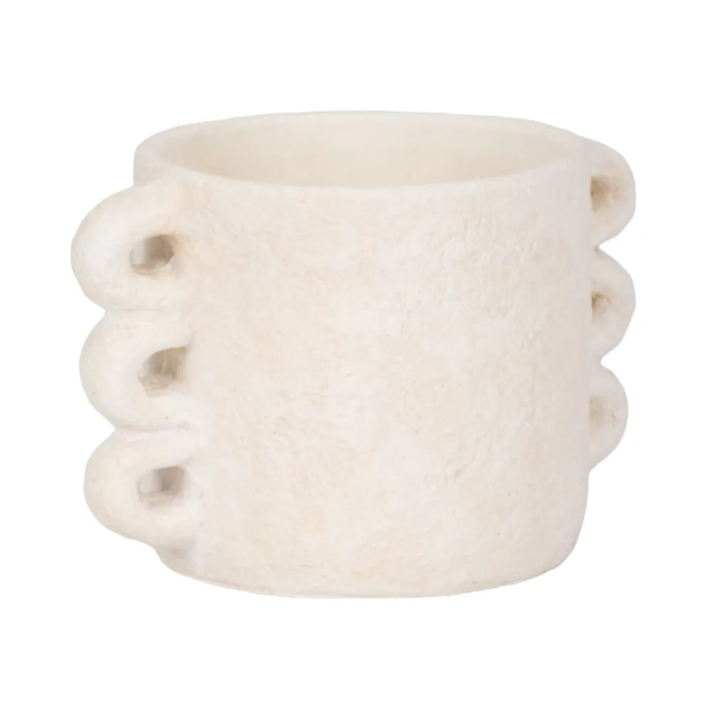 ARLOWHAVEN WHITE PLANTER 7 (IN)