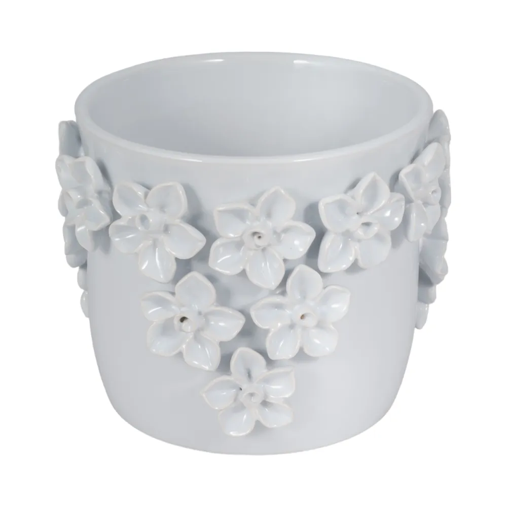 ELWINCROSS WHITE PLANTER 7 (IN)