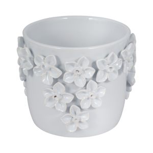 ELWINCROSS WHITE PLANTER 7 (IN) 1