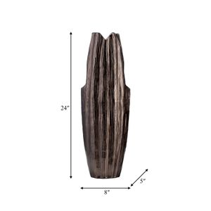 EVANDERPORT BLACK VASE 24 (IN) 10