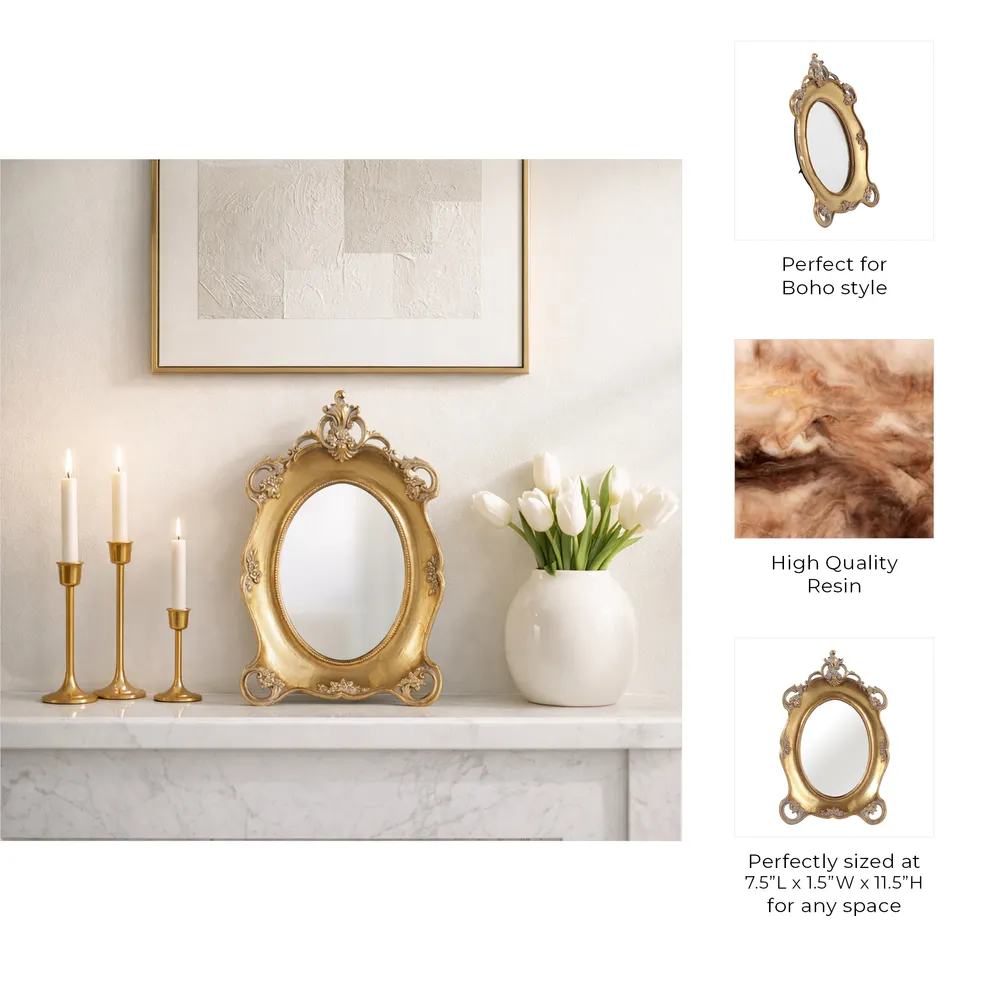 HAMMONDBEACH GOLD DECOR 12 (IN)