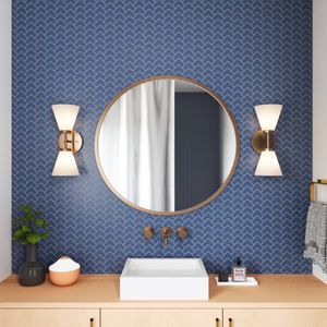 Houghton 15'' High 2-Light Vanity Light - Brushed Gold 7