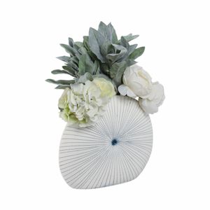 LOCHFORD WHITE VASE 12 (IN) 3