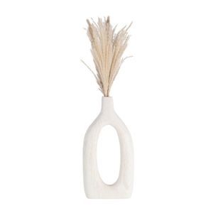 GRAYSONHAM WHITE VASE 14 (IN) 3