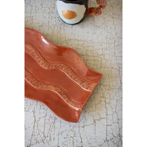 Ceramic Bacon Platter 3