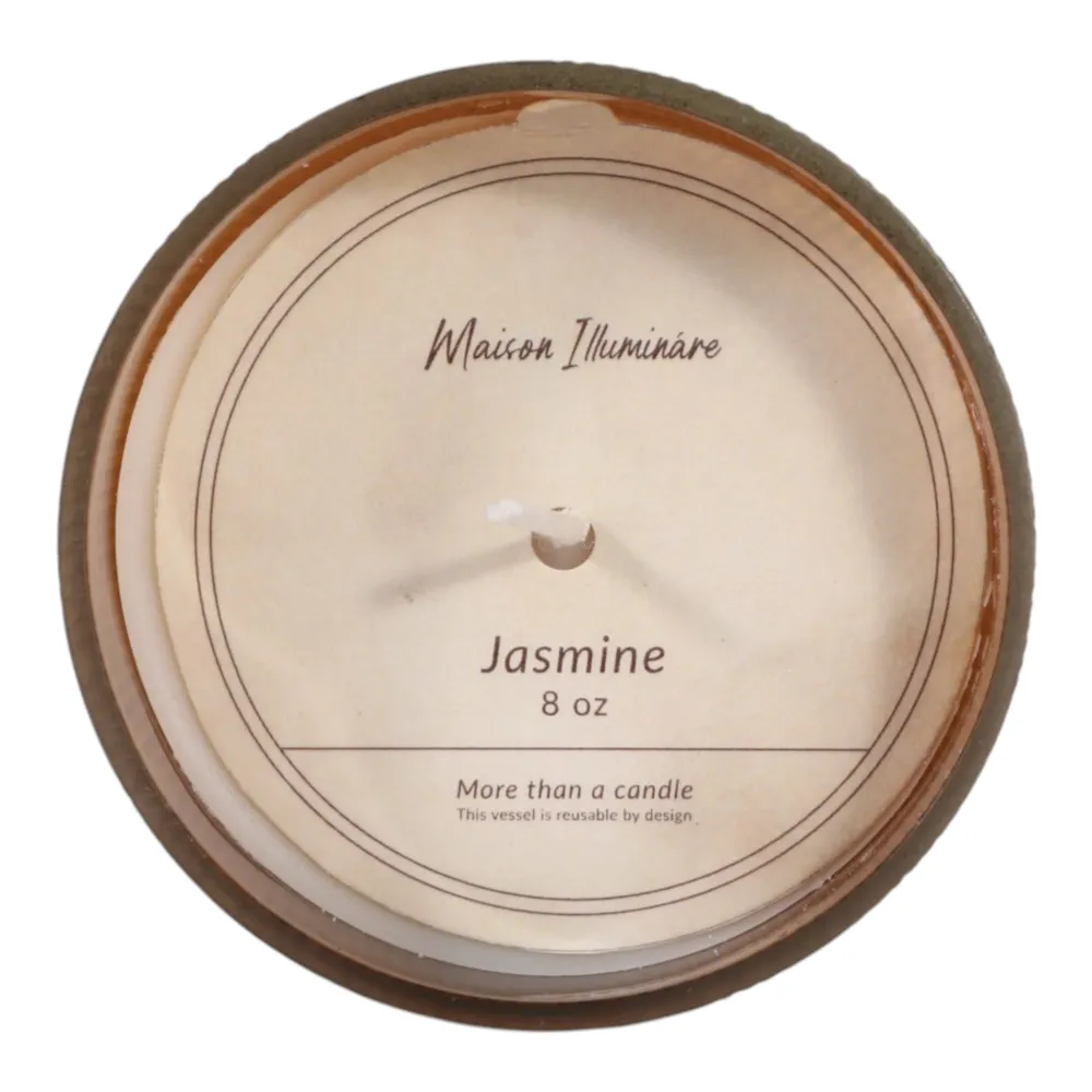 GUNNARCREST JASMINE ETCHED CANDLE 4 (IN)