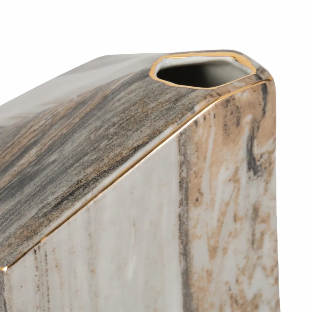 BOLTONSHAW GRAY VASE 5 (IN)