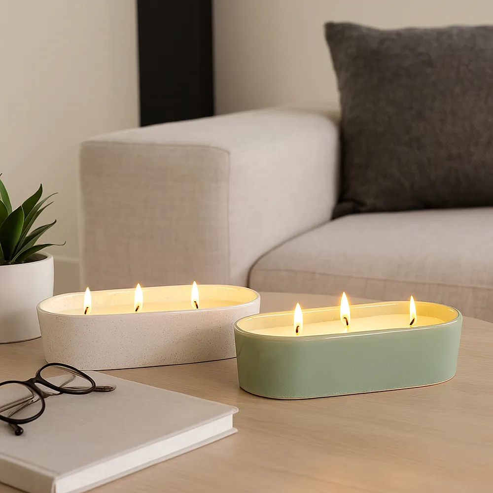 CHAPINLAND SET OF 2 GRAPEFRUIT&GINGER CANDLE 3 (IN)