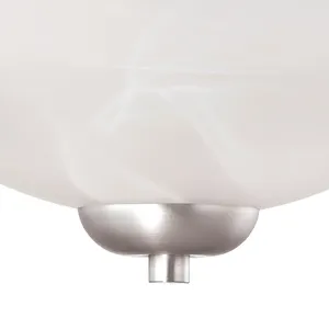 Tia 11.75'' Wide 2-Light Semi Flush Mount - Matte Nickel 2