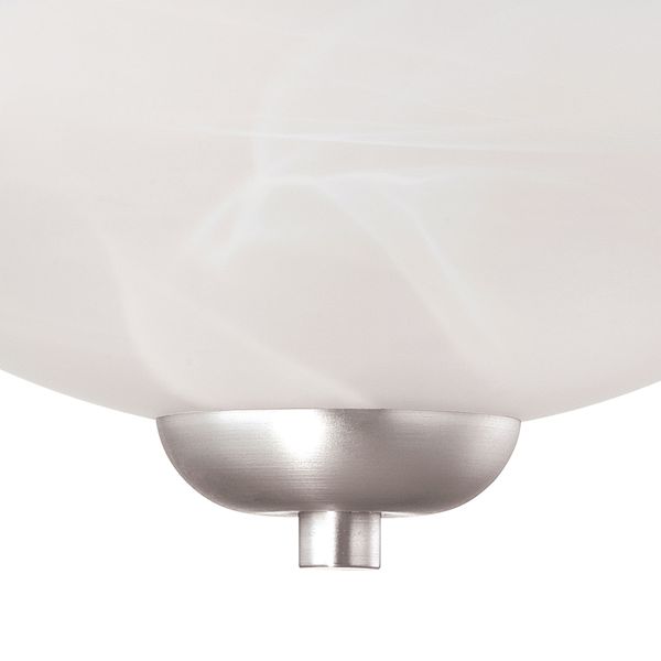 Tia 11.75'' Wide 2-Light Semi Flush Mount - Matte Nickel