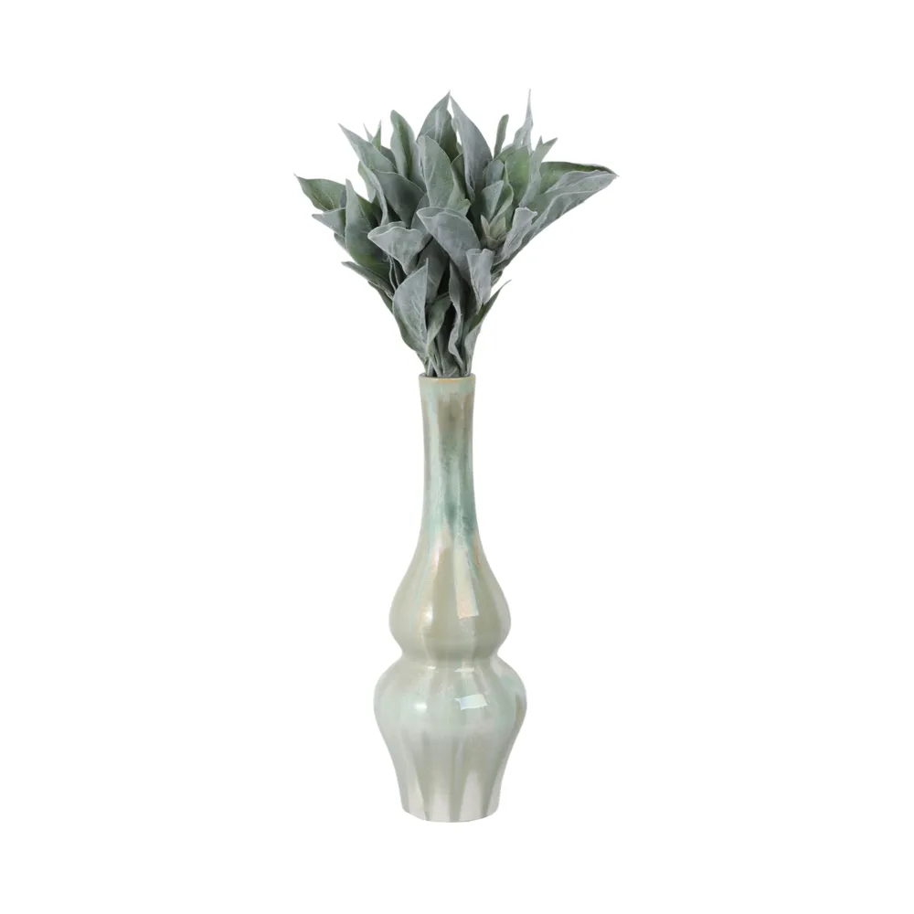HADFIELDHOLM GREEN VASE 16 (IN)