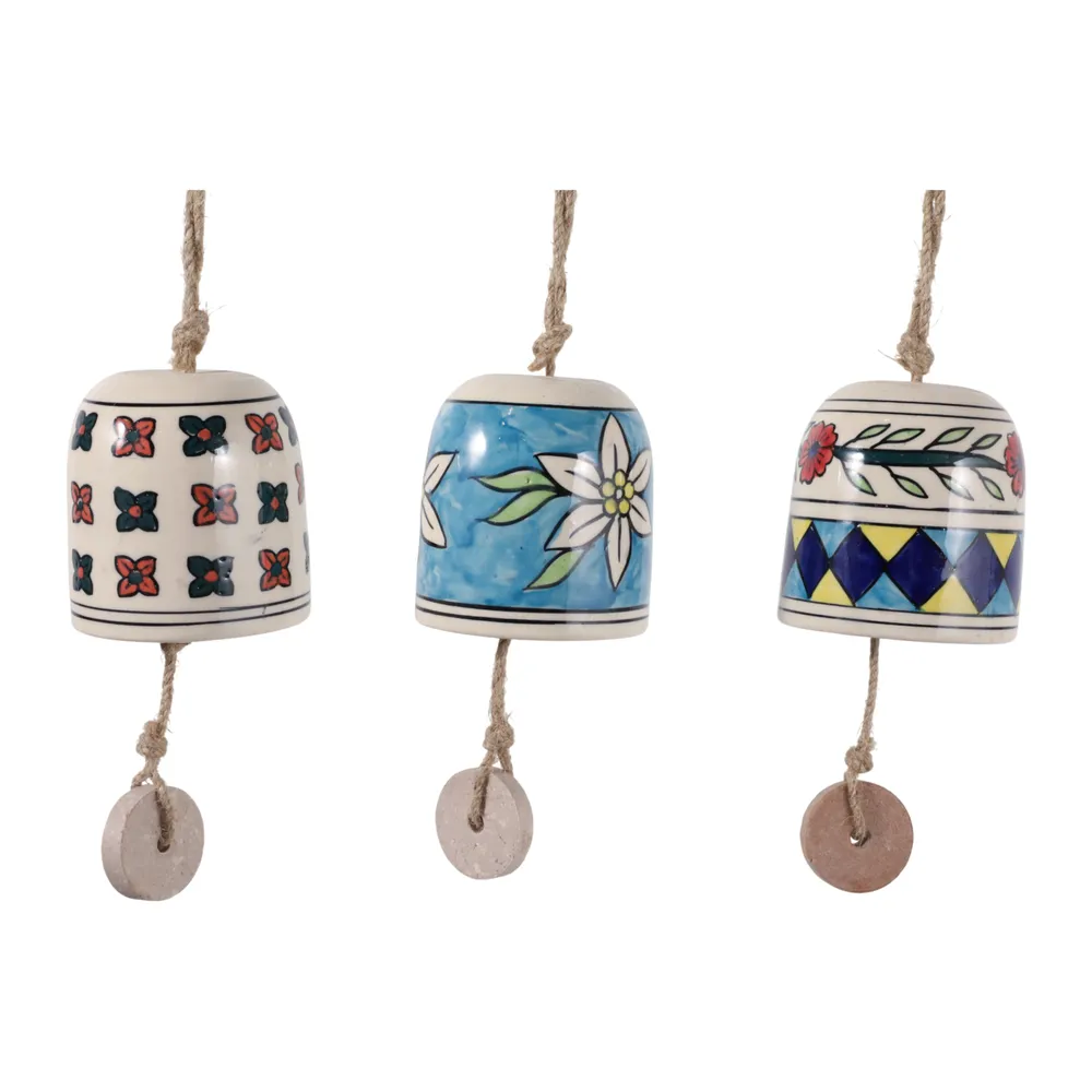 LENNONWIND SET OF 3 IVORY BELL 12 (IN)