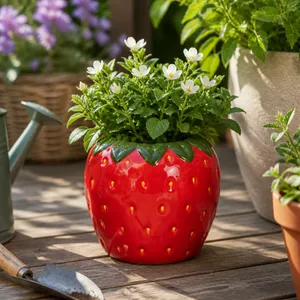 FINCHMOOR RED PLANTER 6 (IN) 10