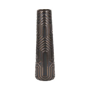 MORGANBROOK BLACK VASE 22 (IN) 5