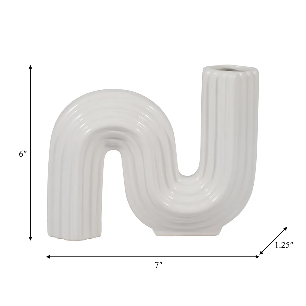 RAYMONDROSE WHITE VASE 6 (IN)