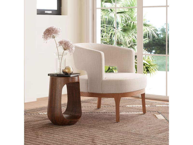 Okno Side Table Walnut 2