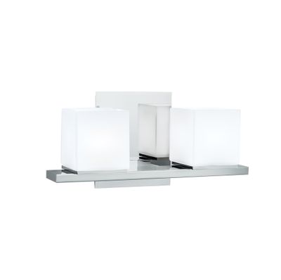 Icereto 11.5″ Wide 2-Light Vanity Light - Chrome