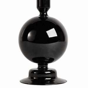 SKYLERCLIFF BLACK CANDLE HOLDER 7 (IN) 4