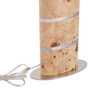 Cahill 28'' High 1-Light Table Lamp - Natural Burl 8