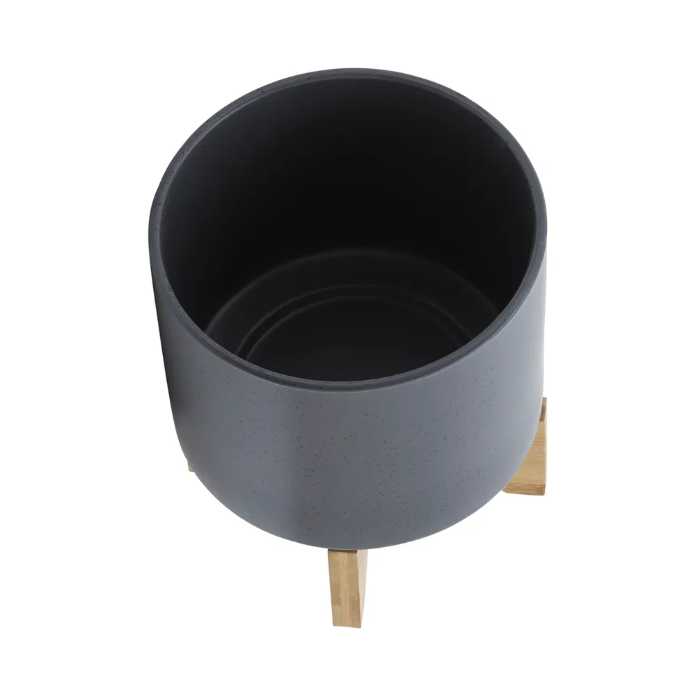 NORMAHAVEN GRAY PLANTER 9 (IN)