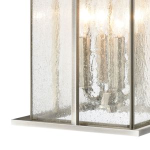 Oak Park 20'' High 4-Light Outdoor Sconce - Antique Brushed Aluminum 3