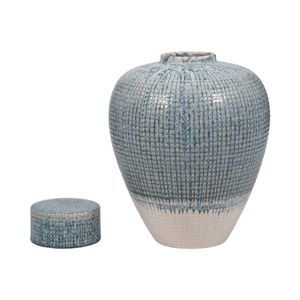 DREWDALE BLUE VASE 15 (IN) 3