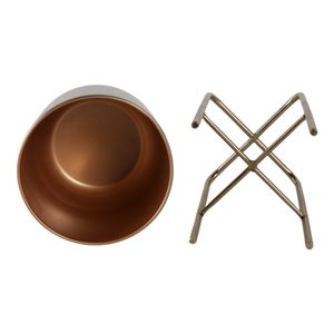 SKYECROSS SET OF 3 GOLD PLANTER 27 (IN) 8