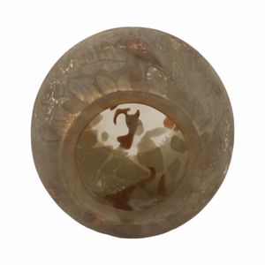 HENDONSIDE BROWN GLASS VASE 12 (IN) 7